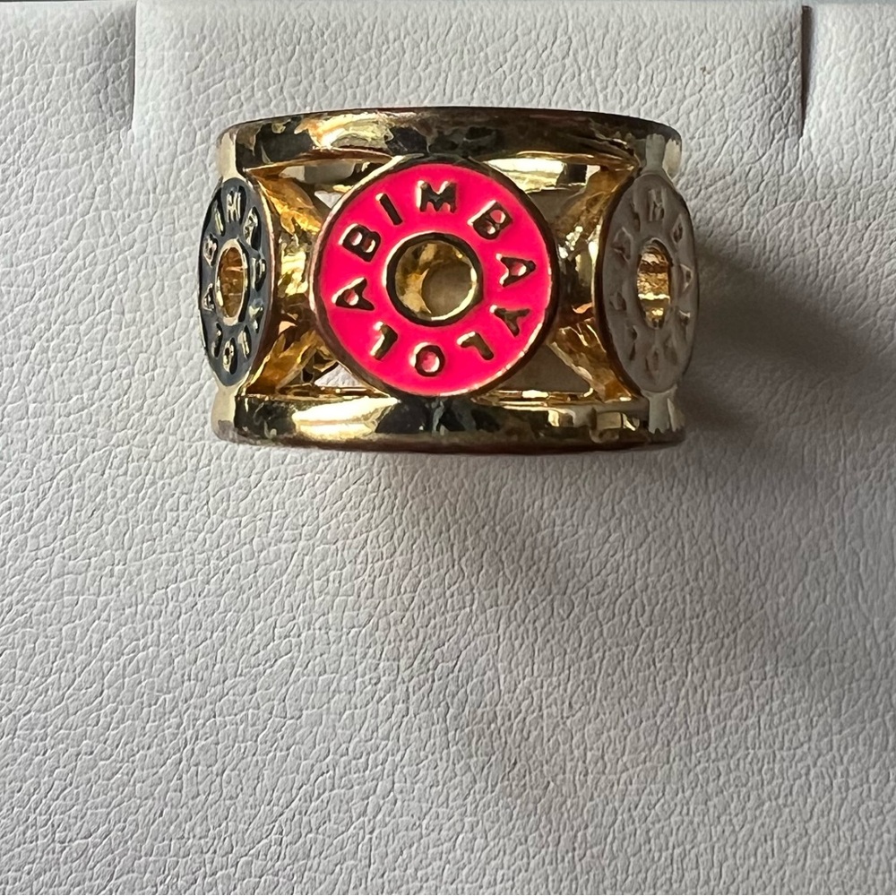 Bimba Y Lola ring with tag and dust bag